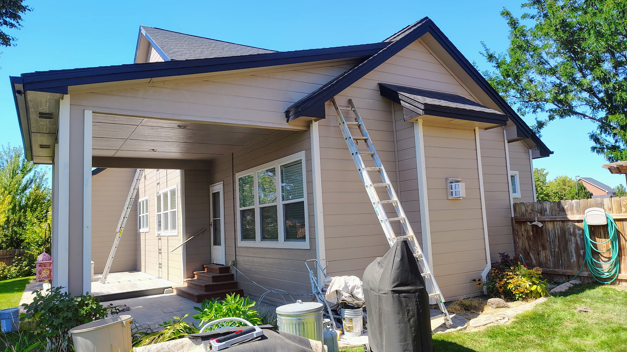 Exterior Painting Services Near Me completing high-quality house painting on a residential Boise home